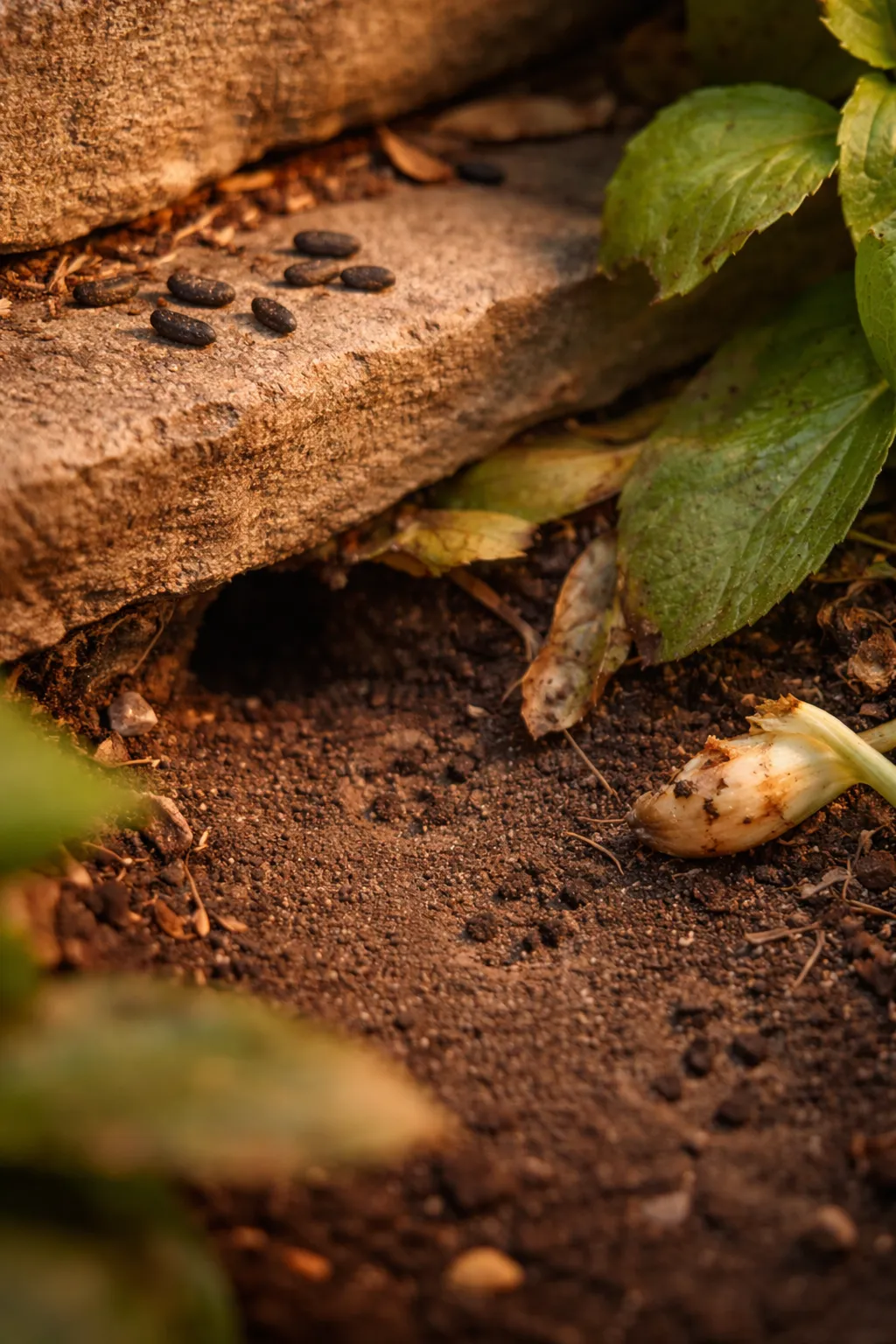 Muizen in de tuin herkennen
