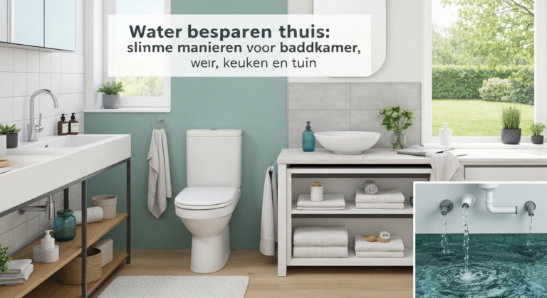 water besparen thuis